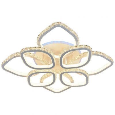 Светодиодная люстра 8022/4+4 WHT Profit Light