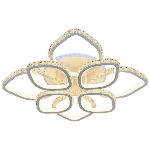 Светодиодная люстра 8022/4+4 WHT Profit Light
