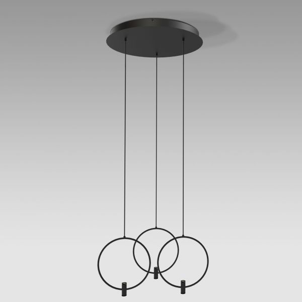 Люстра Eurosvet 50257/3 LED черный