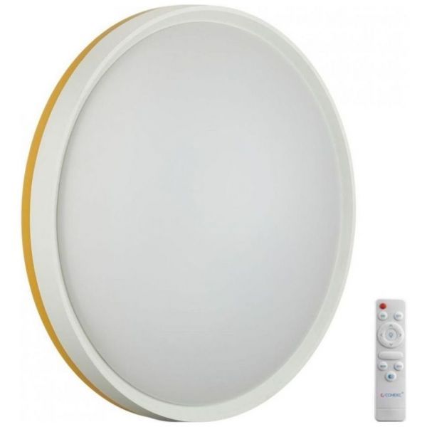 Настенно-потолочный светодиодный светильник Sonex Color Kezo Yellow 7709/EL