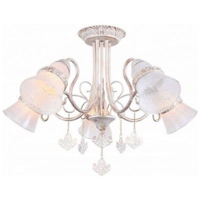 Люстра Linvel LV 9251/5 Фигаро Белый/золото E14