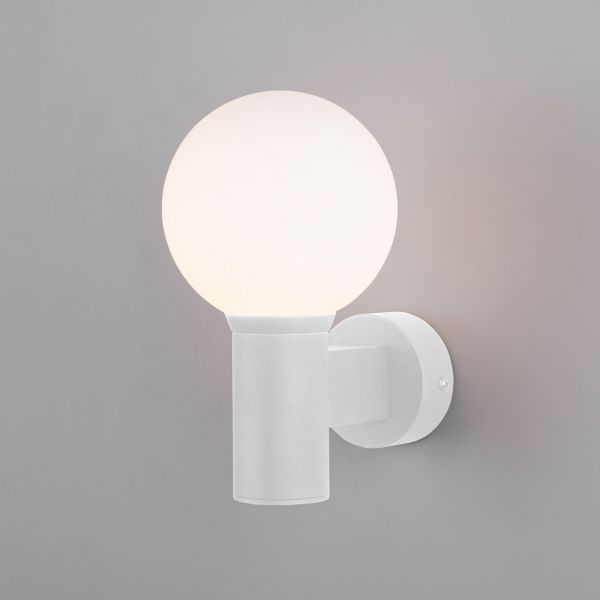 Уличный настенный светильник Sfera D 35126/D белый Elektrostandard