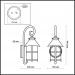 Светильник настенный Odeon Light 2312/1W