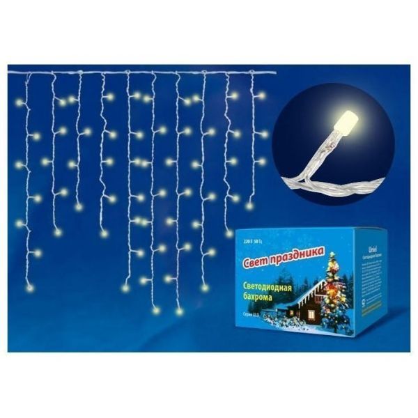 Бахрома для помещений Uniel ULD-B1805-048/DTA WHITE IP20