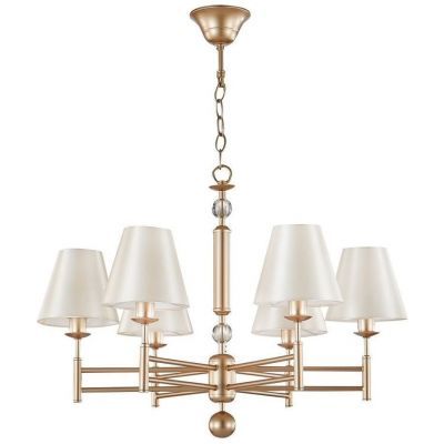 Подвесная люстра Crystal Lux FLAVIO SP6 GOLD Flavio