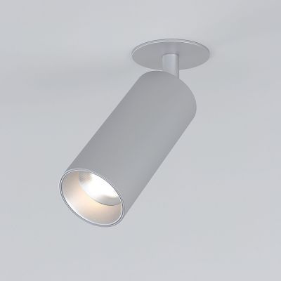 Diffe сетильник встраиваемый серебряный 10W 4200K 25052/LED Elektrostandard