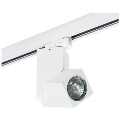Трековый трехфазный светильник A3T051056 белый Illumo Lightstar