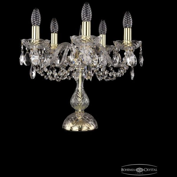 Настольная лампа Bohemia Ivele Crystal 1402L/5/141-39/G