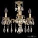 Люстра бронзовая 72101/3/125 A G Bohemia Ivele Crystal