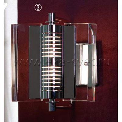 Светильник настенный LUSSOLE LSA-8301-01 AQUILEIA хром