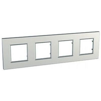 Рамка 4-ая SE Unica Quadro Серебро MGU6.708.55