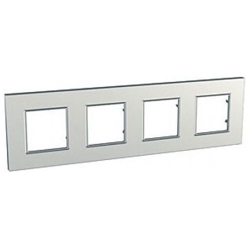 Рамка 4-ая SE Unica Quadro Серебро MGU6.708.55