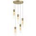 Подвесная люстра Odeon Light SCROW 5058/25LA