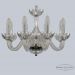 Хрустальная люстра 1310/8/165 Ni Cl/Clear/M-1H Bohemia Ivele Crystal