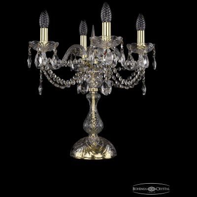 Настольная лампа Bohemia Ivele Crystal 1406L/4/141-47/G