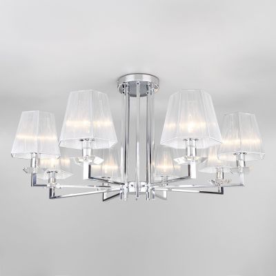 Умный потолочный светильник Eurosvet 60125/8 хром Smart