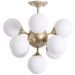 Потолочная люстра Arte Lamp Fobos A2704PL-9SG