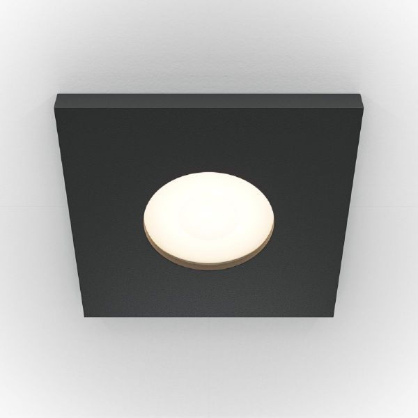 Встраиваемый светильник Maytoni Technical DL083-01-GU10-SQ-B