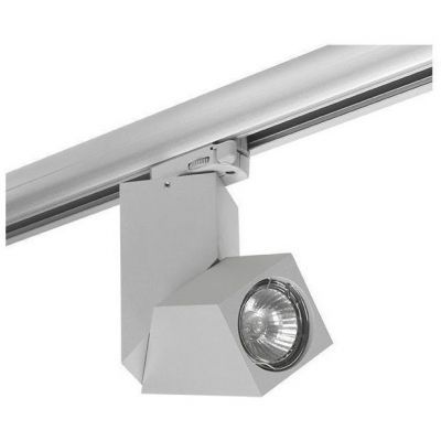 Трековый трехфазный светильник A3T051059 серый Illumo Lightstar