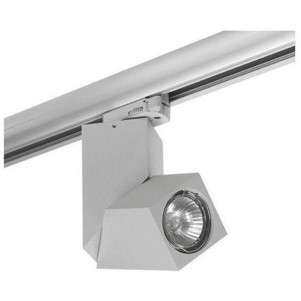 Трековый трехфазный светильник A3T051059 серый Illumo Lightstar