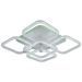 Светодиодная люстра Profit Light 8049/4+1 WHT