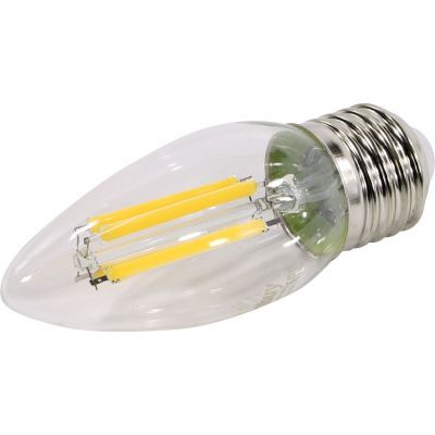 Филаментная светодиодная лампа Свеча С37 8W 3000K E27 Smartbuy SBL-C37F-8-30K-E27