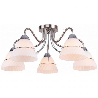 Люстра Linvel LV 9254/5 Анадырь Никель