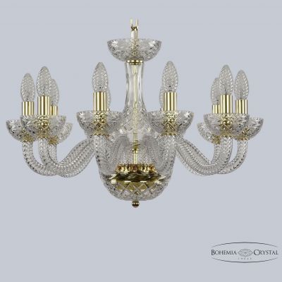 Хрустальная люстра 1310/10/195 G Cl/Clear/M-1F Bohemia Ivele Crystal