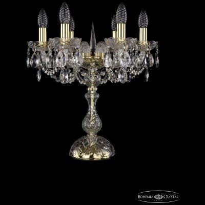 Настольная лампа Bohemia Ivele Crystal 1402L/6/141-47/G