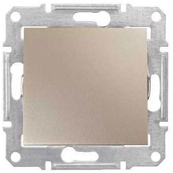 Выключатель 1-клавишный Schneider Electric Sedna Титан 10 А (сх.1)