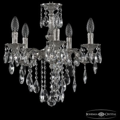 Люстра бронзовая 72101/5/125 B Ni Bohemia Ivele Crystal