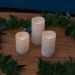 Фигура светодиодная на батарейках Uniel ULD-F050 WARM WHITE CANDLE SET3