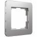 Рамка на 1 пост Platinum алюминий Werkel W0012606