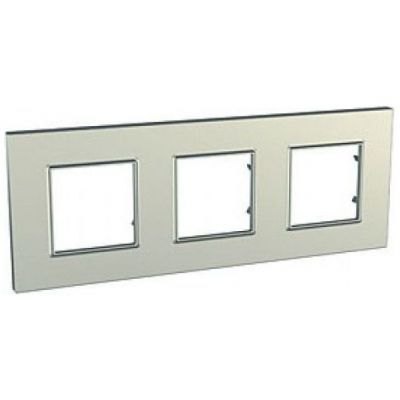 Рамка 3-ая SE Unica Quadro Титан MGU6.706.57