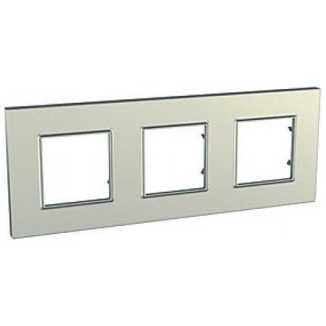 Рамка 3-ая SE Unica Quadro Титан MGU6.706.57