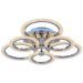 Светодиодная люстра Profit Light 8003/3+3 CHR A
