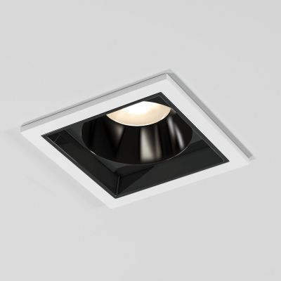 Светильник Elektrostandard 25085/LED 10W 4000K белый/чёрный жемчуг