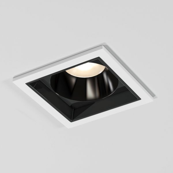 Светильник Elektrostandard 25085/LED 10W 4000K белый/чёрный жемчуг