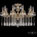 Люстра бронзовая 72202/10/250 A FP Bohemia Ivele Crystal