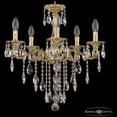 Люстра бронзовая 73102/5/175 B G Bohemia Ivele Crystal