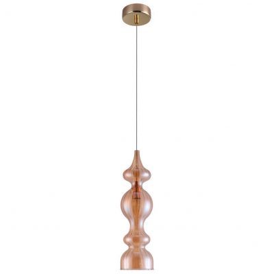 Подвесной светильник Crystal Lux Iris SP1 A Amber Iris