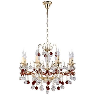 Подвесная люстра Crystal Lux FRUTA SP8 GOLD Fruta