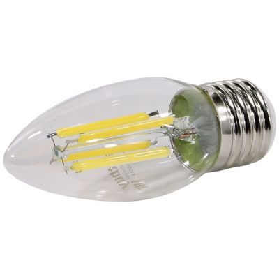 Филаментная светодиодная лампа Свеча С37 8W 4000K E27 Smartbuy SBL-C37F-8-40K-E27
