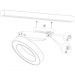 Трековый светильник Maytoni TR044-1-12W3K-B
