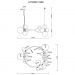 Подвесная люстра Arte Lamp Vincent A7790SP-15BK