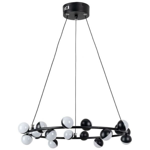 Подвесная светодиодная люстра Arte Lamp Dexter A3619SP-18BK