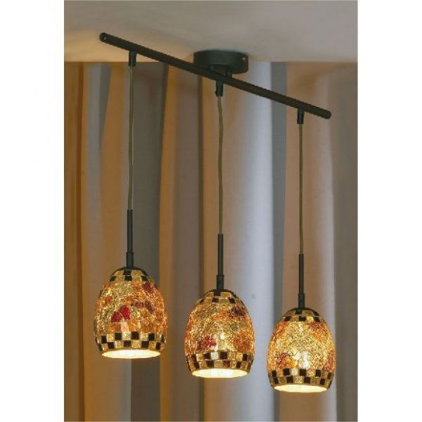 Светильник LUSSOLE LSQ-6506-03 OSUNI стилизованная ржавчина