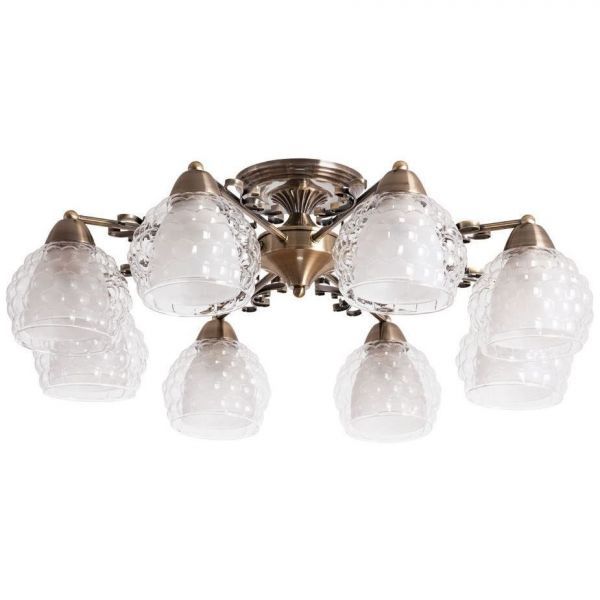 Потолочная люстра Arte Lamp Malina A7695PL-8AB