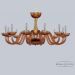 Хрустальная люстра 1310/12/360 G Am/Amber/M-1G Bohemia Ivele Crystal