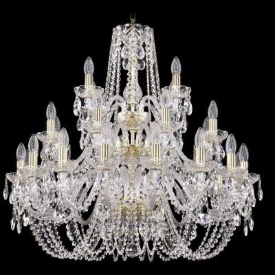 Люстра Bohemia Ivele Crystal 1402/16+8+4/300/3d/G